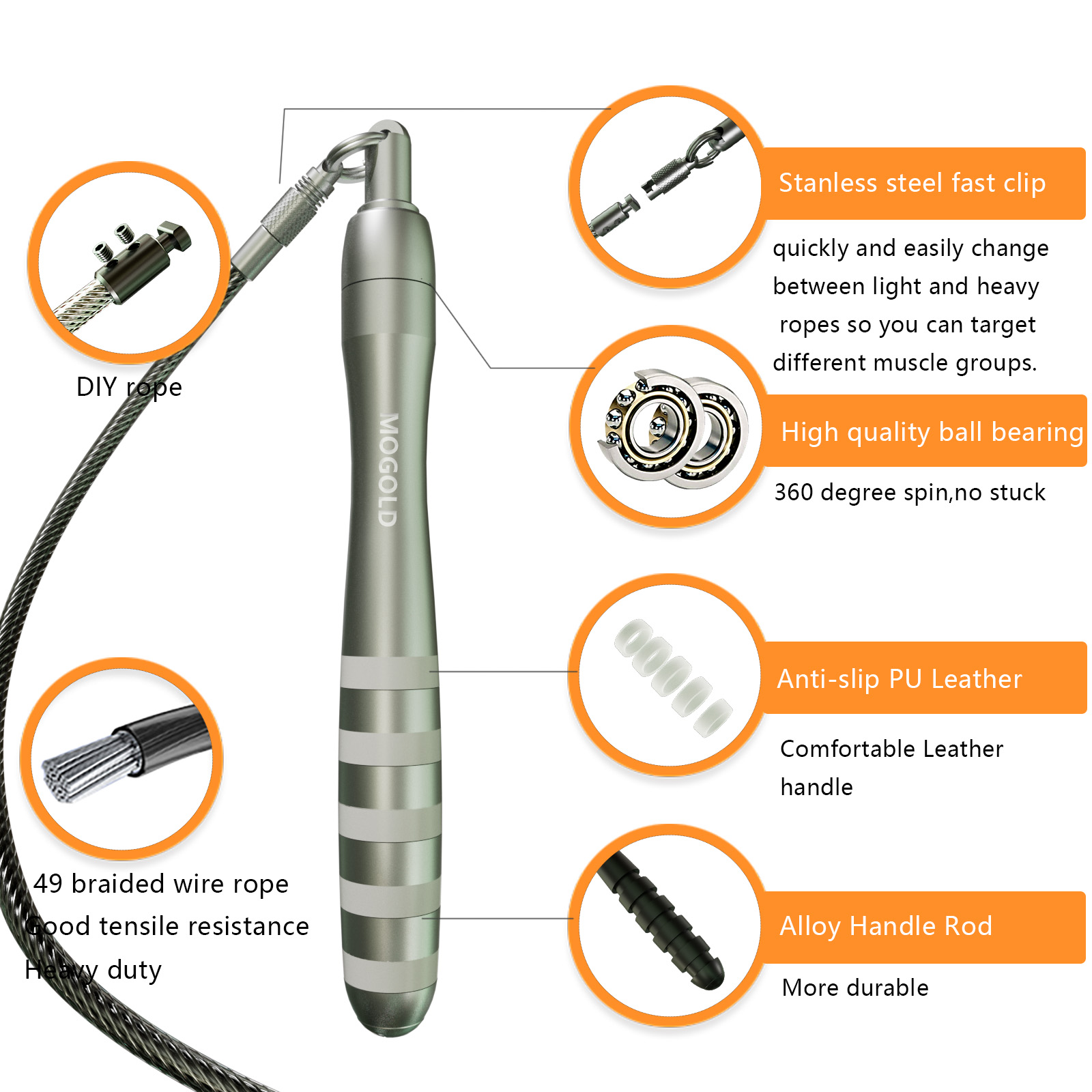 Crossfit Speed Jumping Rope Ho - Crossfit No Equipment ulasan dan harga