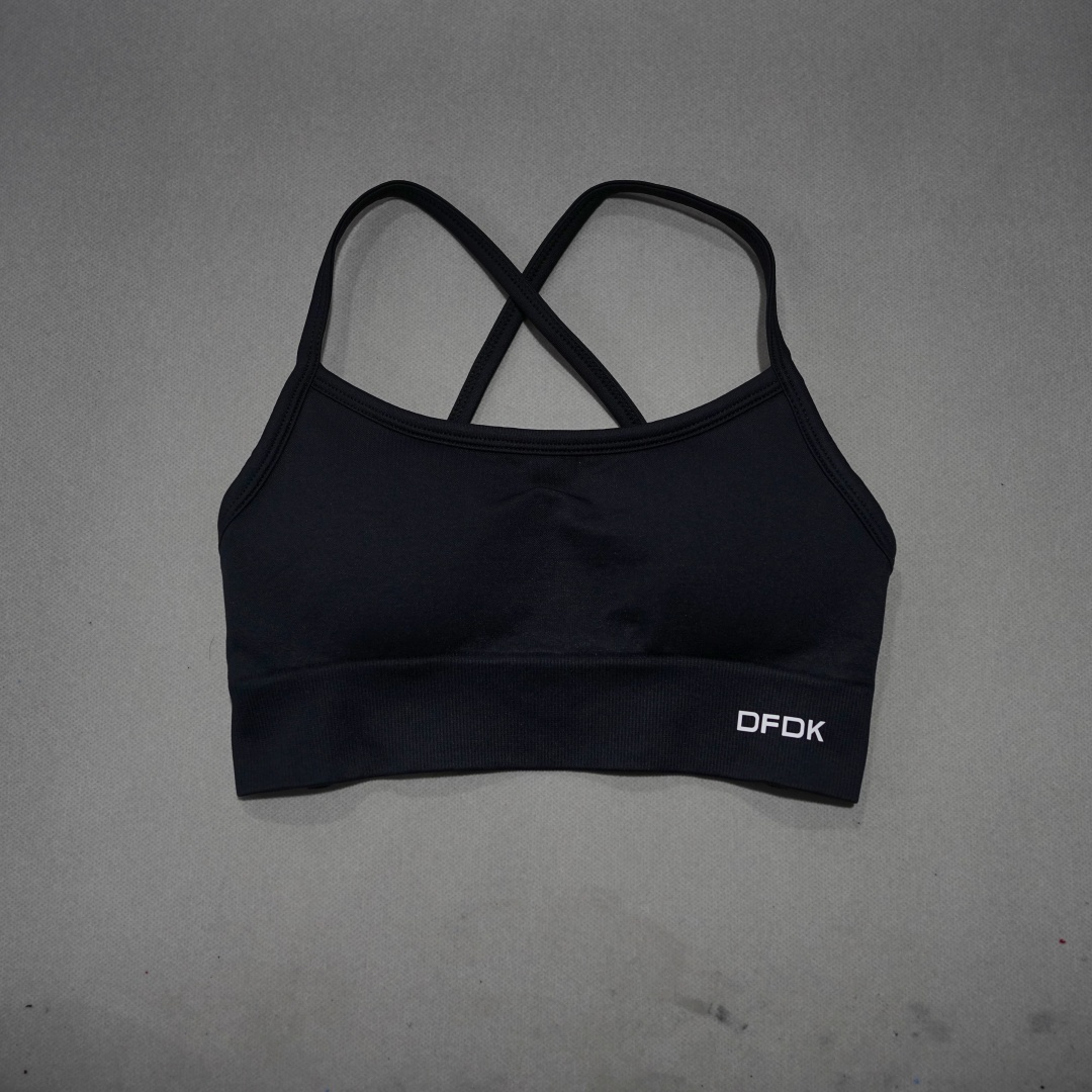 DFDK Sexy Cross Back Yoga Bra  - Crossfit Gym ulasan dan harga