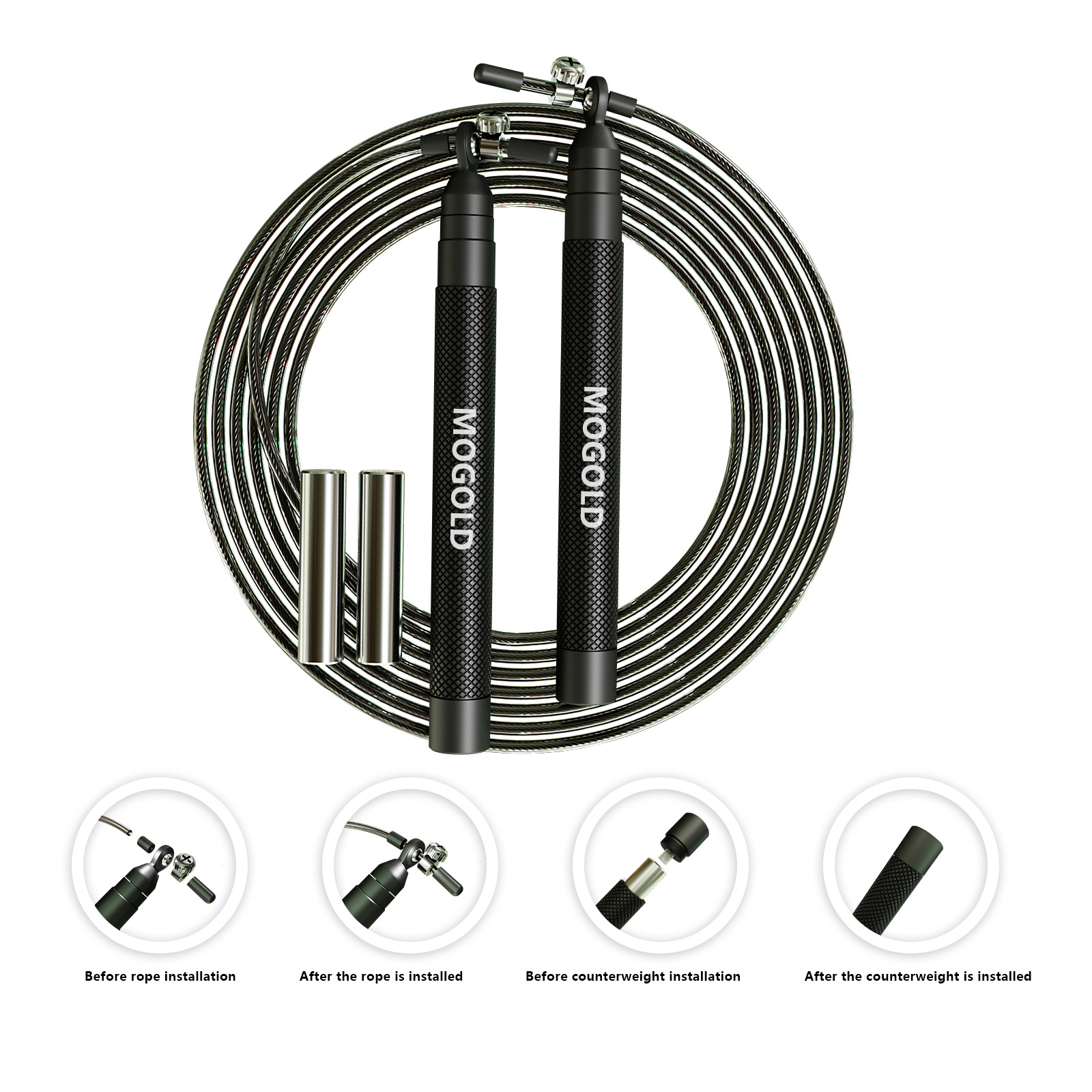 Crossfit Weighted jump rope gy - Crossfit Workout With Equipment ulasan dan harga