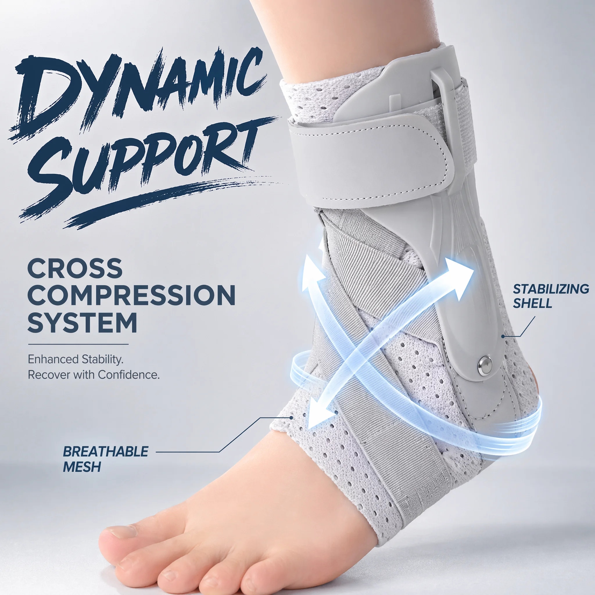 Ankle Brace with Side Stabiliz - Ankle Mobility Band ulasan dan harga