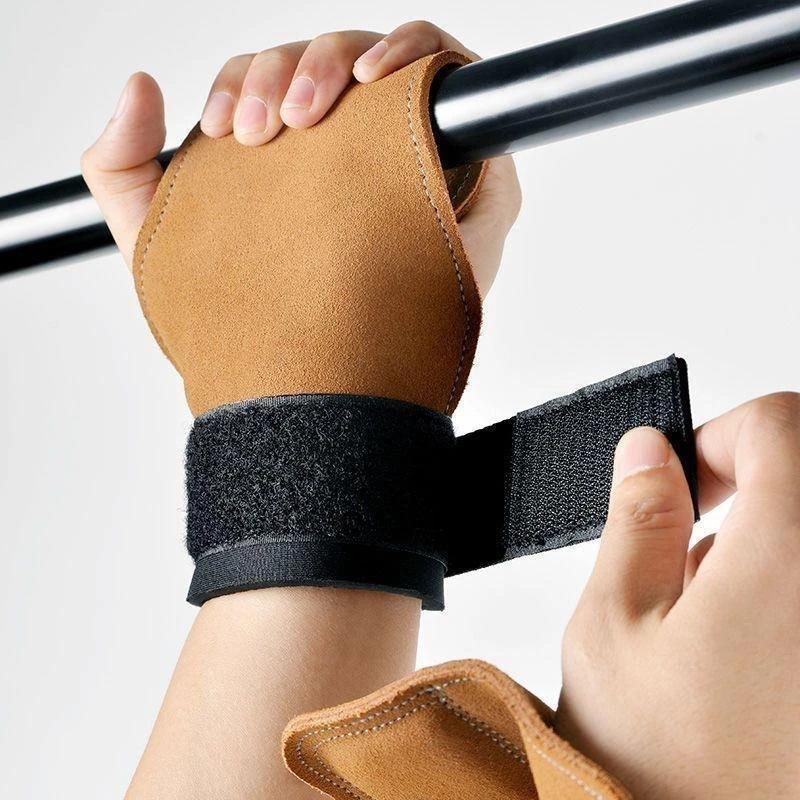 Gym Grips Gloves Weightlifting - Crossfit Workout With Equipment ulasan dan harga