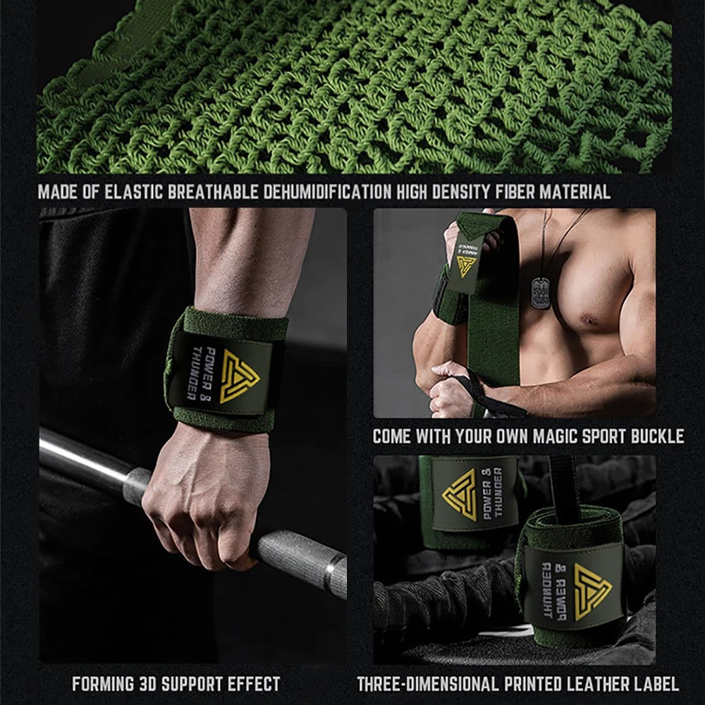 Heavy Duty Weight Lifting Wris - Crossfit Equipment ulasan dan harga