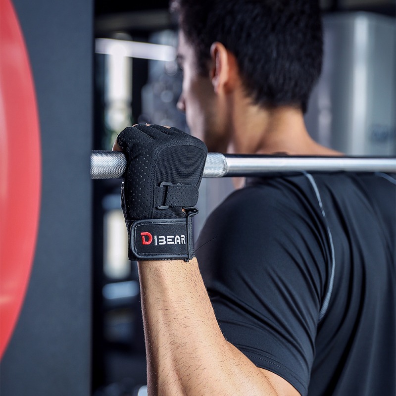 Bodybuilding Gym Gloves Powerl - Crossfit Equipment ulasan dan harga